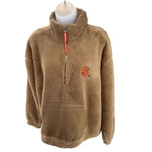 WEAR by Erin Andrews Syracuse University Sherpa Pullover Jacket XL NEW‎